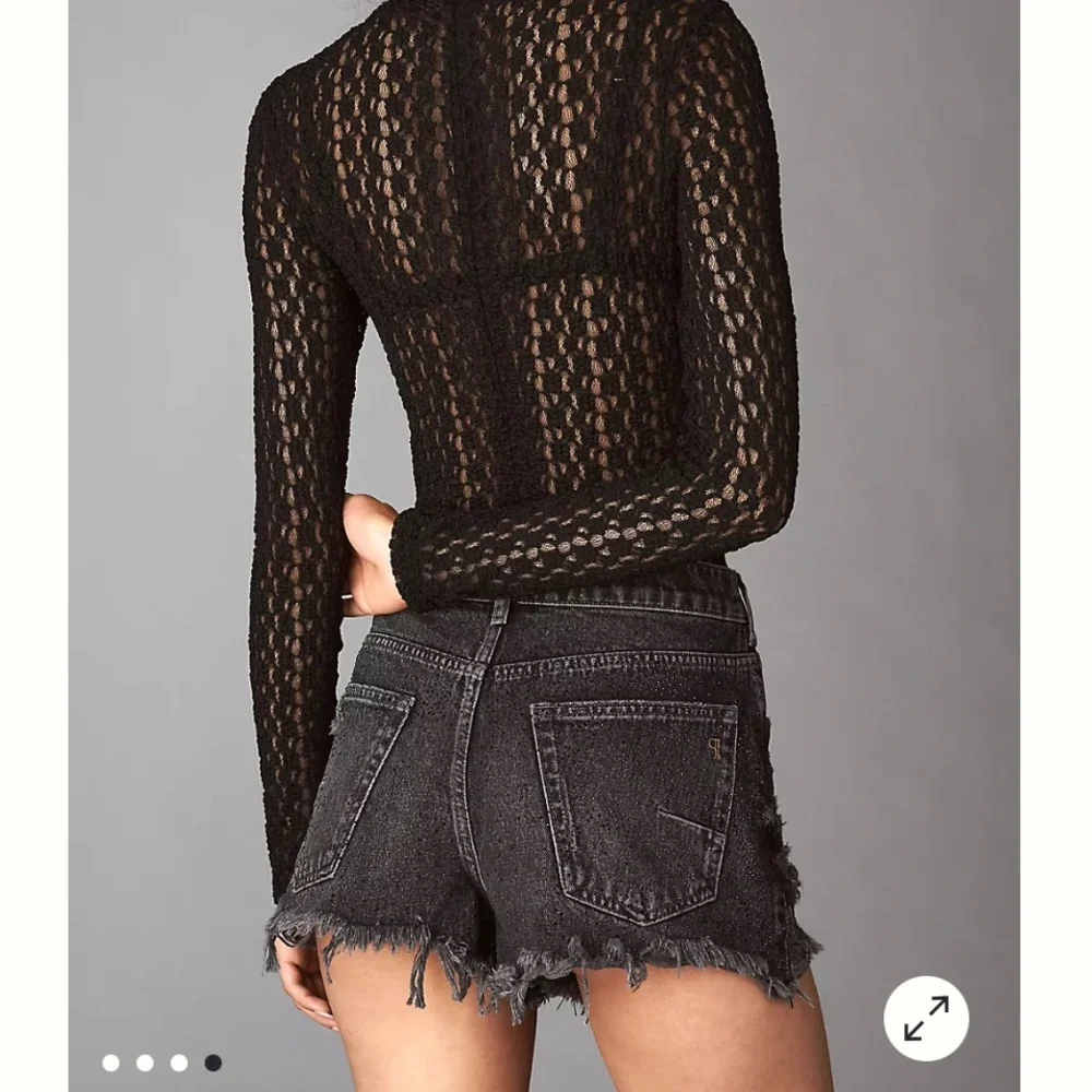 Anthropologie Pilcro Rhinestone Shorts - Picture 2 of 3